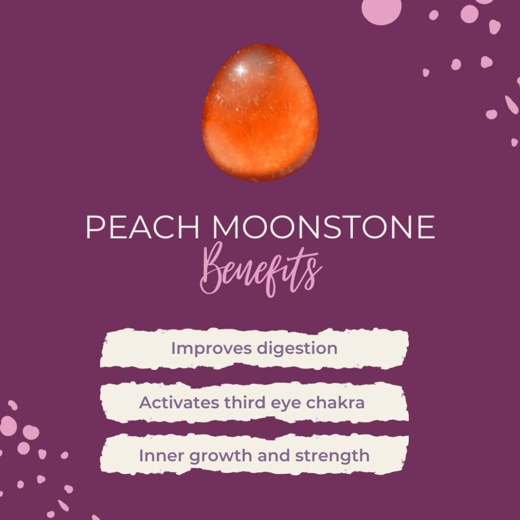 Peach Moonstone Spiritual Benefits