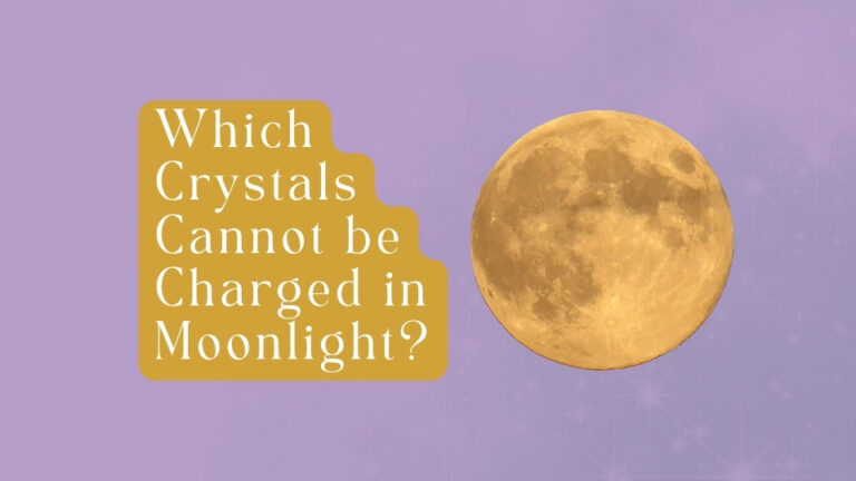 Which Crystals Cannot be Charged in the Moonlight?