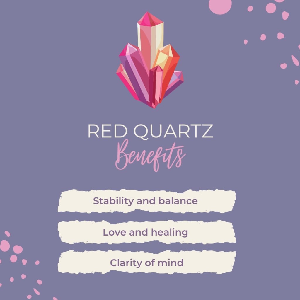 Benefits of Red Quartz