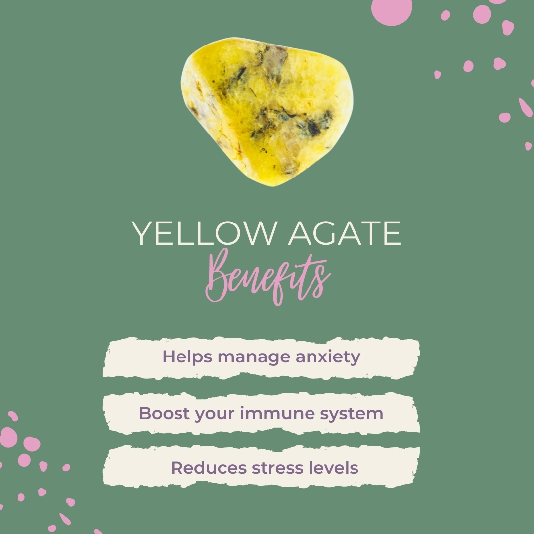 9 Yellow Agate Meaning and Healing Properties