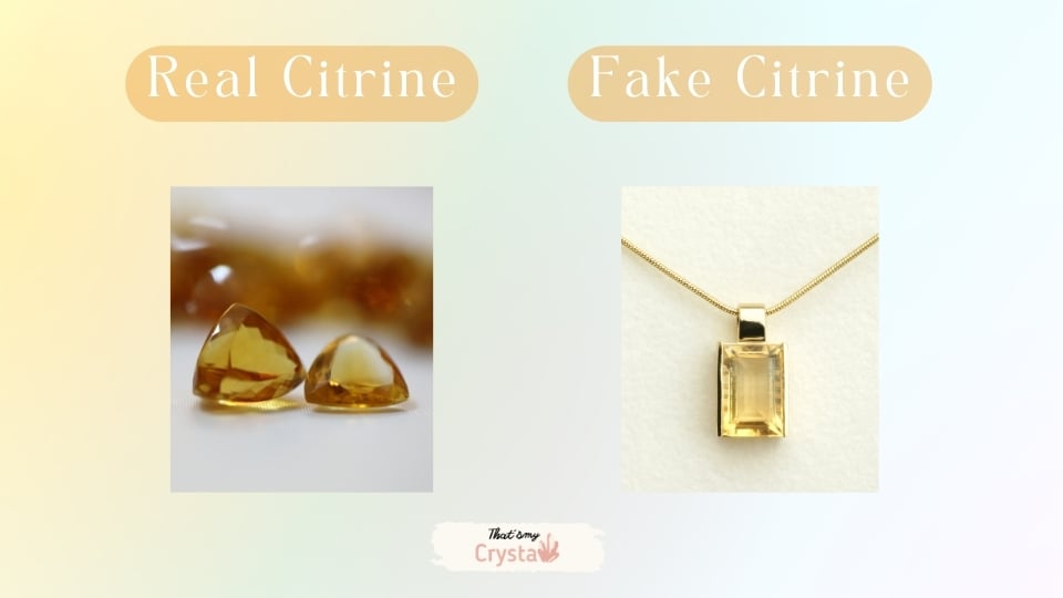 How to tell if Citrine is real? 7 Differences