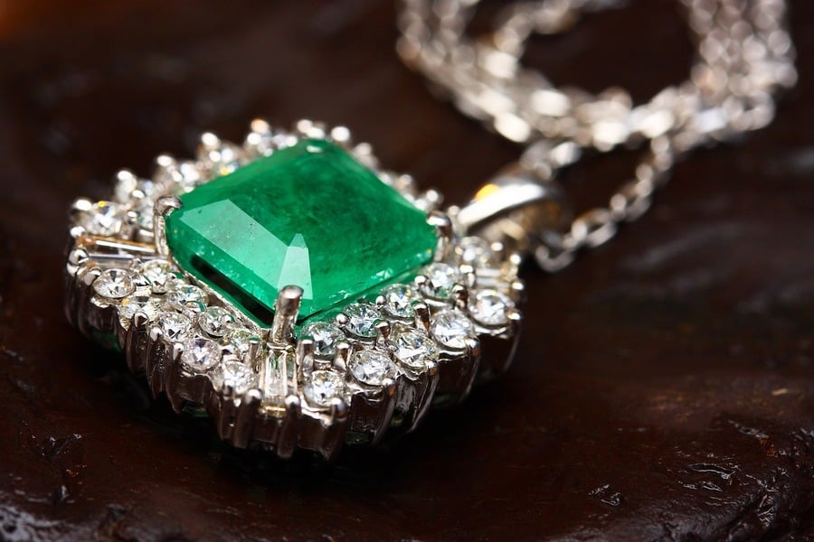 Jade necklace