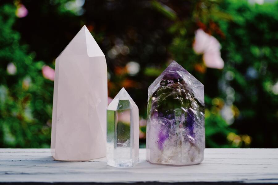 Crystals size
