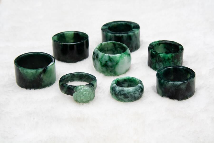 Jade rings