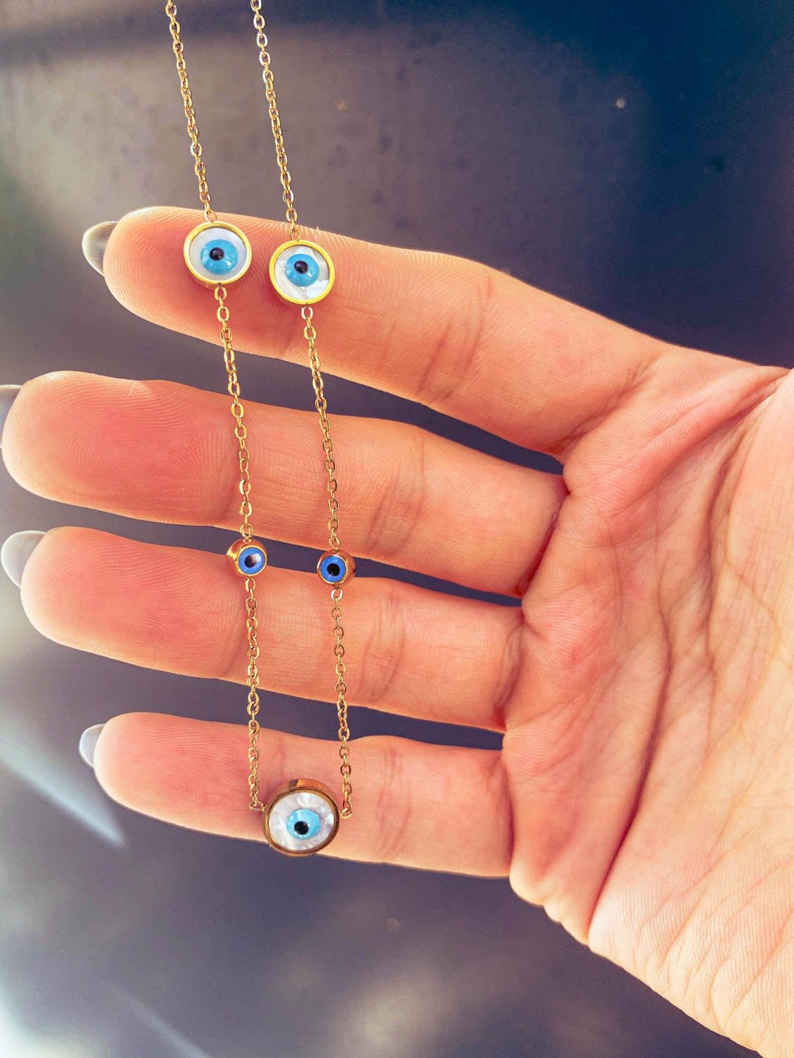 Blue evil Eye Bracelet